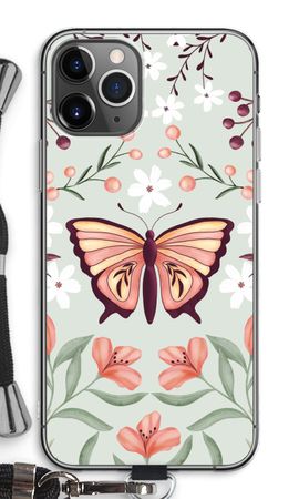 Butterfly in a floral world