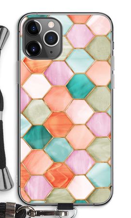 Hexagons in stained glass