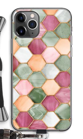 Hexagons in stained glass