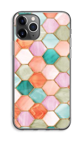 Hexagons in stained glass