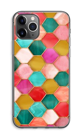 Hexagons in stained glass