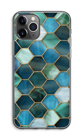 Hexagons in stained glass