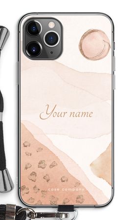 Gold Spots Namecase - Blush