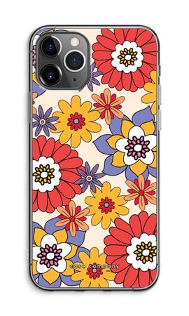 Retro Flowers - Yellow