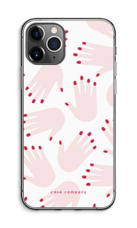 Hands pink