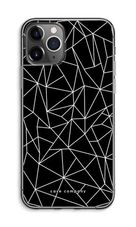 Geometric lines white