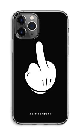 Middle finger black