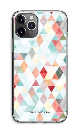 Coloured triangles pastel