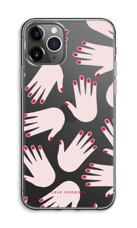 Hands pink