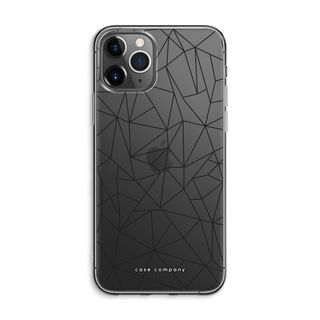 Schwarze geometrische Linien