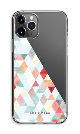 Coloured triangles pastel