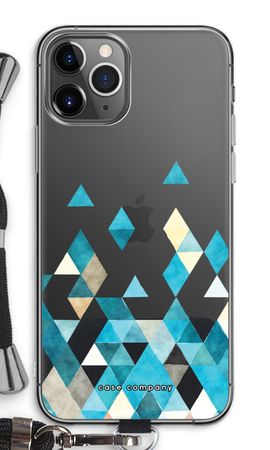Coloured triangles blue