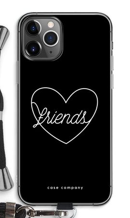 Friends heart black