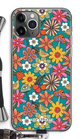 Retro Flowers N°2 - Blue