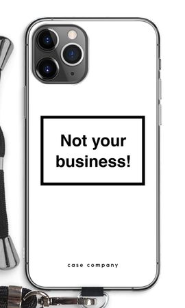 Not your business