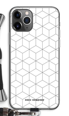 Cubes black and white