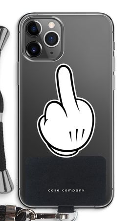 Middle finger black