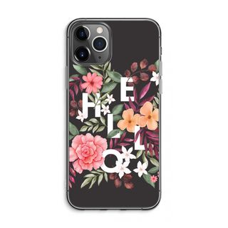 Hello in flowers