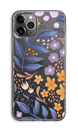 Flowers with blue leaves