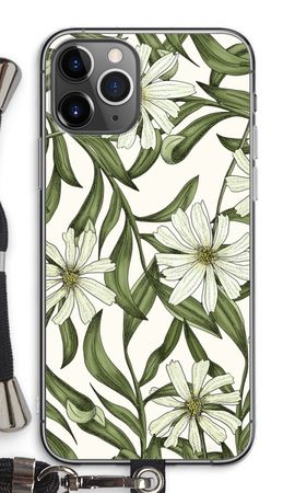 White flower pattern