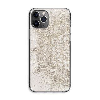 Goldenes Boho-Mandala