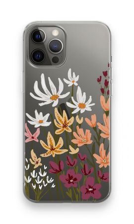 Painted wildflowers