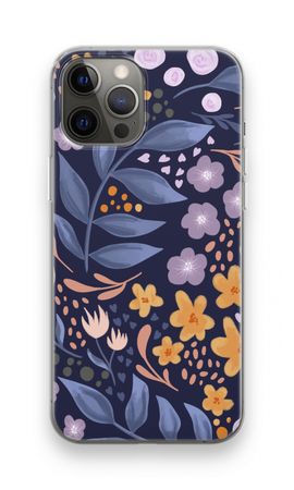 Flowers with blue leaves