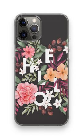 Hello in flowers