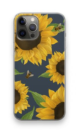 Sunflower and bees