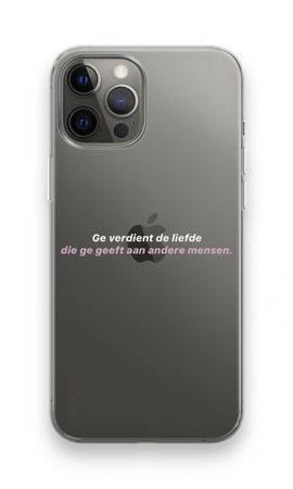 Ge verdient de liefde