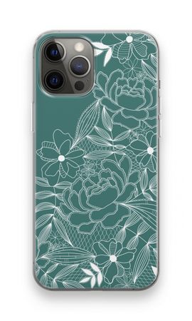 Flowers in lace