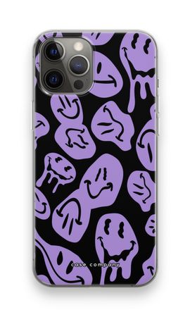 Melting Smiley - Purple