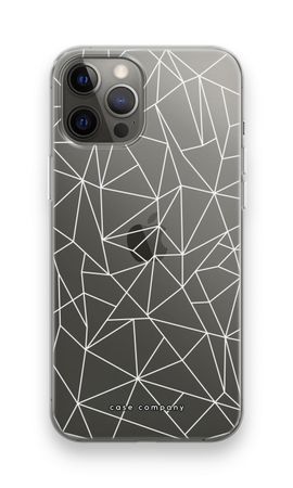 Geometric lines white