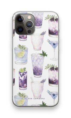Violet cocktails