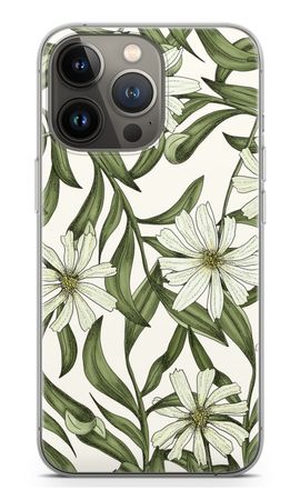 White flower pattern