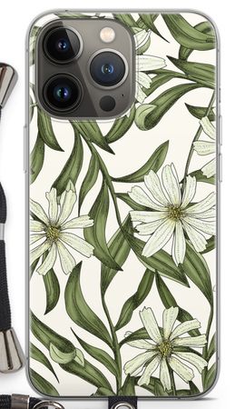 White flower pattern