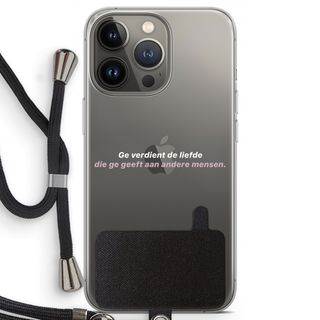 Ge verdient de liefde