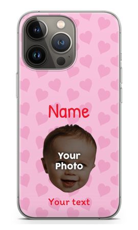 Personalized Face - Hearts N°2