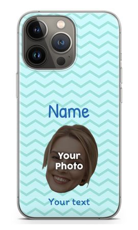 Personalized Face - Stripes Pattern