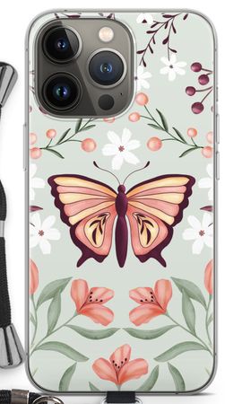 Butterfly in a floral world
