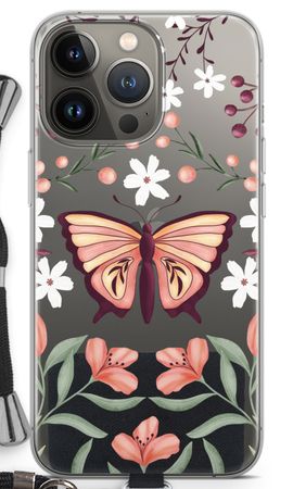 Butterfly in a floral world