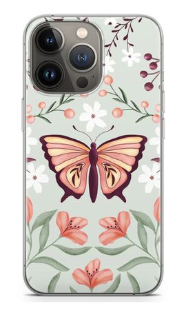 Butterfly in a floral world