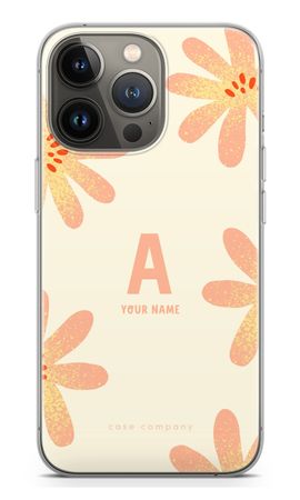 Peach Blossom Monogram