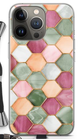 Hexagons in stained glass