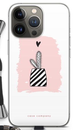 Black and white cactus