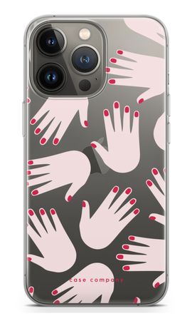 Hands pink
