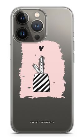 Black and white cactus