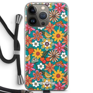 Retro Blumen N°2 - Blau