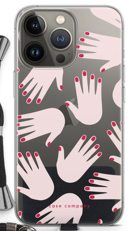 Hands pink