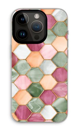 Hexagons in stained glass